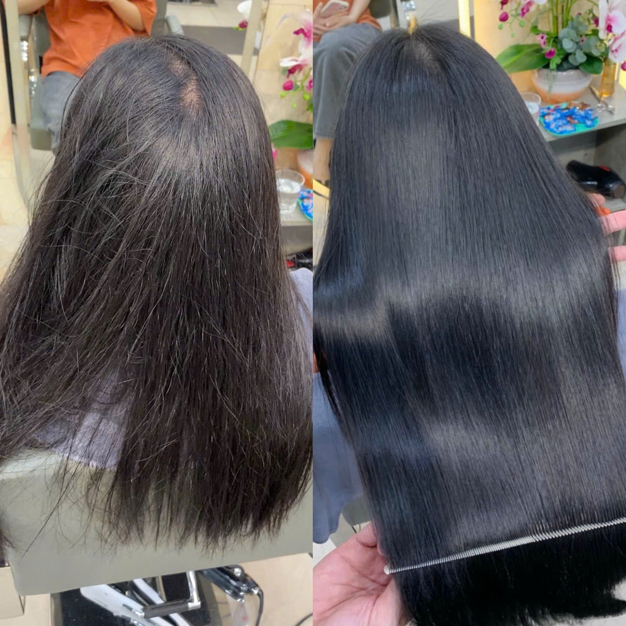 ยืดผม Keratin